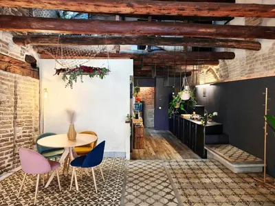 Zona de estar de El Loft de Torrenueva by Alogest