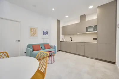 Una cocina o zona de cocina en Apartamento MYE 1 by Clabao