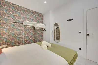 Cama o camas de una habitación en Apartamento MYE 1 by Clabao