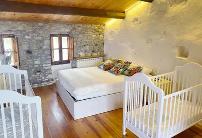Cama o camas de una habitación en Cal Pedrol