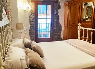 Cama o camas de una habitación en Cal Pedrol