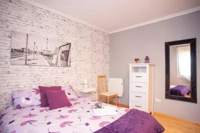 Cama o camas de una habitación en Casa Melchor