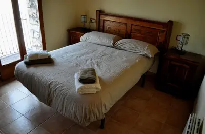 Cama o camas de una habitación en Cal Tresonito
