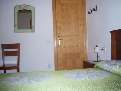 Cama o camas de una habitación en Casa Rogel