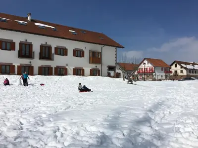 Apartamentos Irati en invierno