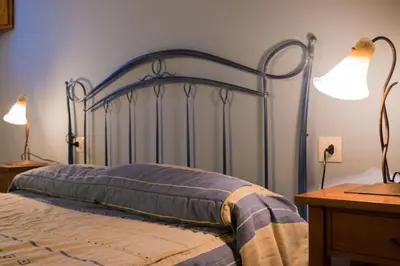 Cama o camas de una habitación en Casa Contorna