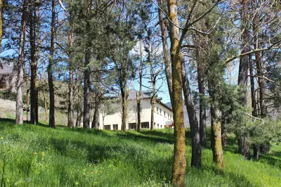 Paisaje cerca of this country house