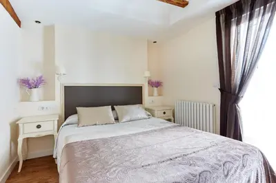 Cama o camas de una habitación en Balcon del Encierro
