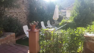 Jardín al aire libre en Can Peiri
