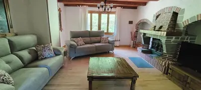 Zona de estar de Casa Rural Mantxoalorra