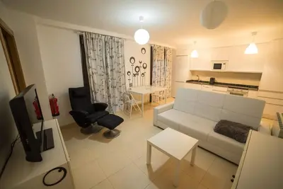 Zona de estar de Apartamento La Rueda