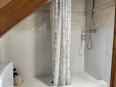 Un baño de La Lucana Ordesa Ainsa apartamento