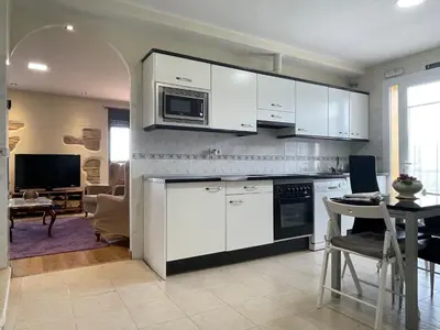 Una cocina o zona de cocina en Casa Justo