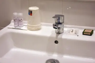 Un baño de Hotel SNÖ Edelweiss
