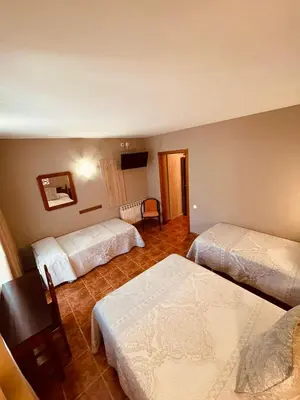 Cama o camas de una habitación en Hotel Orla