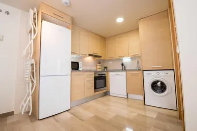 Una cocina o zona de cocina en Apartaments Peronel.la