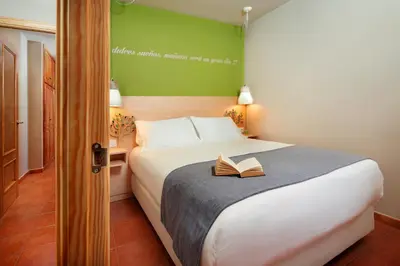 Cama o camas de una habitación en PirineosNature Apartments