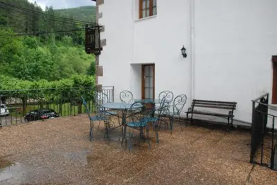 Un patio o zona al aire libre en Casa Rural Janet