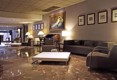 Zona de estar de Hotel Goya