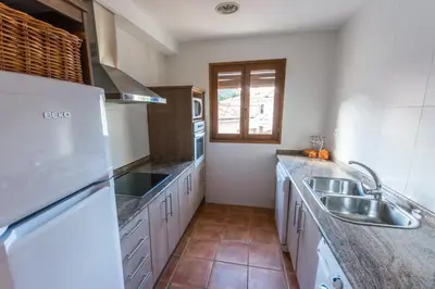 Una cocina o zona de cocina en Lo Planet