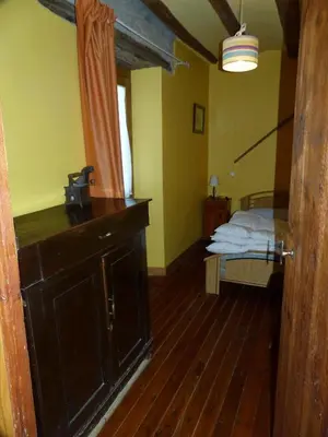 Cama o camas de una habitación en Casa Rural Iturrieta