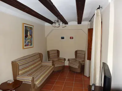 Zona de estar de Casa Rural El Solanar