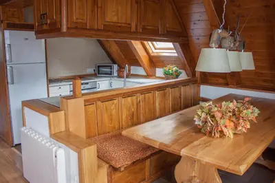 Una cocina o zona de cocina en Eth Humarau de Ço de Bernat