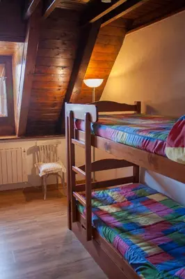 Cama o camas de una habitación en Eth Humarau de Ço de Bernat