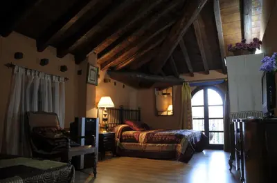 Cama o camas de una habitación en Casa Grande