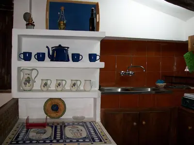 Una cocina o zona de cocina en Casa de la Musica