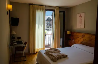 Cama o camas de una habitación en Albares