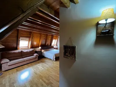 Zona de estar de Hotel Ço De Pierra