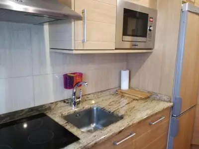 Una cocina o zona de cocina en Balcón curva de Estafeta - Centro