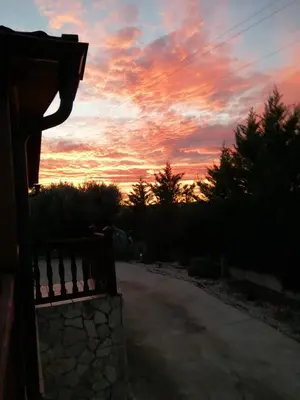 Amanecer o atardecer desde the country house o alrededores
