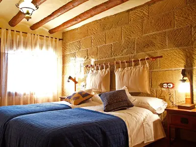 Cama o camas de una habitación en Casa Mairal