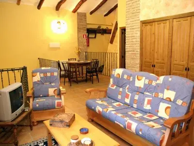 Una televisión o centro de entretenimiento en Casa Mairal