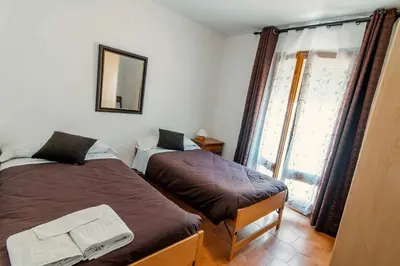 Cama o camas de una habitación en Casa Ca l'Ester. Terra alta. Matarraña.