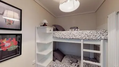 Cama o camas de una habitación en Pozo by Clabao