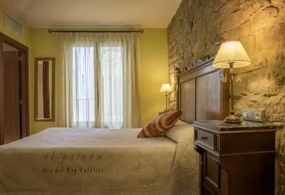 Cama o camas de una habitación en El Peiron