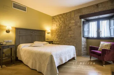 Cama o camas de una habitación en El Peiron