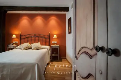Cama o camas de una habitación en El Peiron