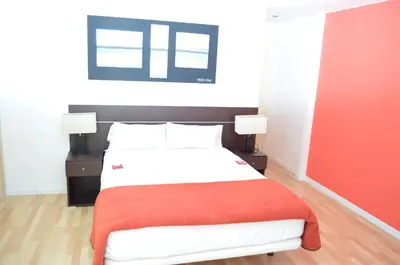 Cama o camas de una habitación en Casa Palacio de los Sitios