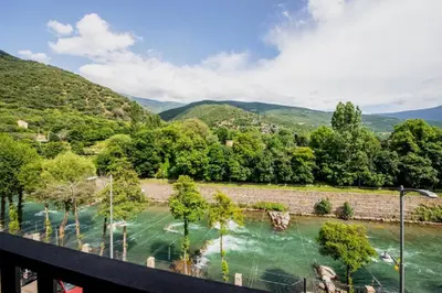 Paisaje cerca de este hotel