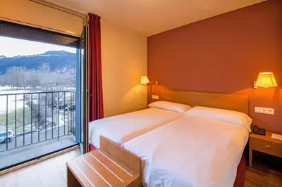 Cama o camas de una habitación en Apartaments Trainera