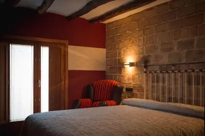 Cama o camas de una habitación en A Corona del Reino