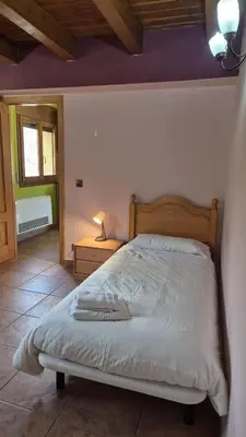 Cama o camas de una habitación en Casa Juanantonio