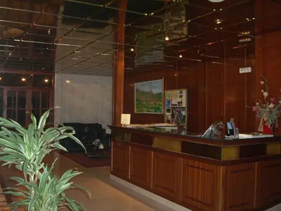 El vestíbulo o zona de recepción de Hotel La Seu