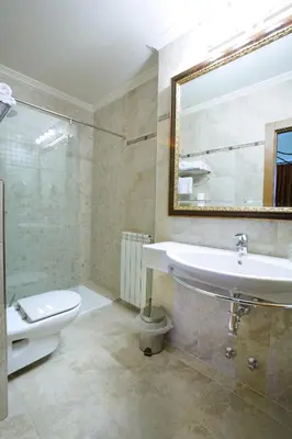 Un baño de Hotel El Juglar