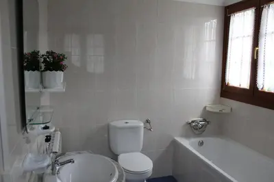 Un baño de Apartamento Rural Oizalde