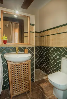 Un baño de Casa Rural Millán